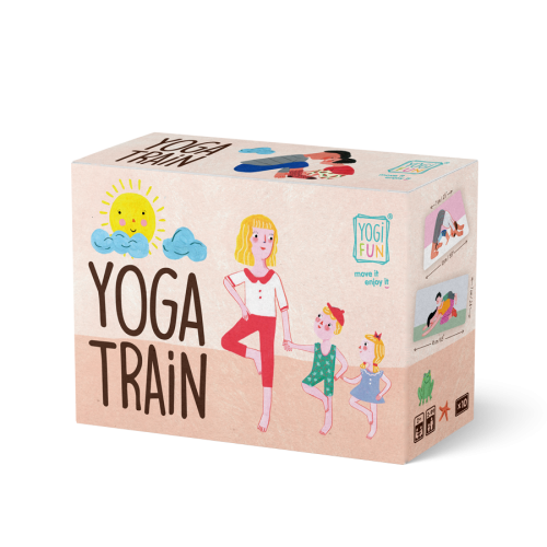 YOGI FUN - Train Game- Yoga Kids Cards