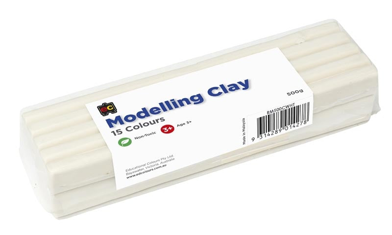 EC Modelling Clay 500g - White