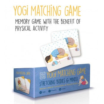 YOGI FUN - Memory Matching Game - Yoga for Kids