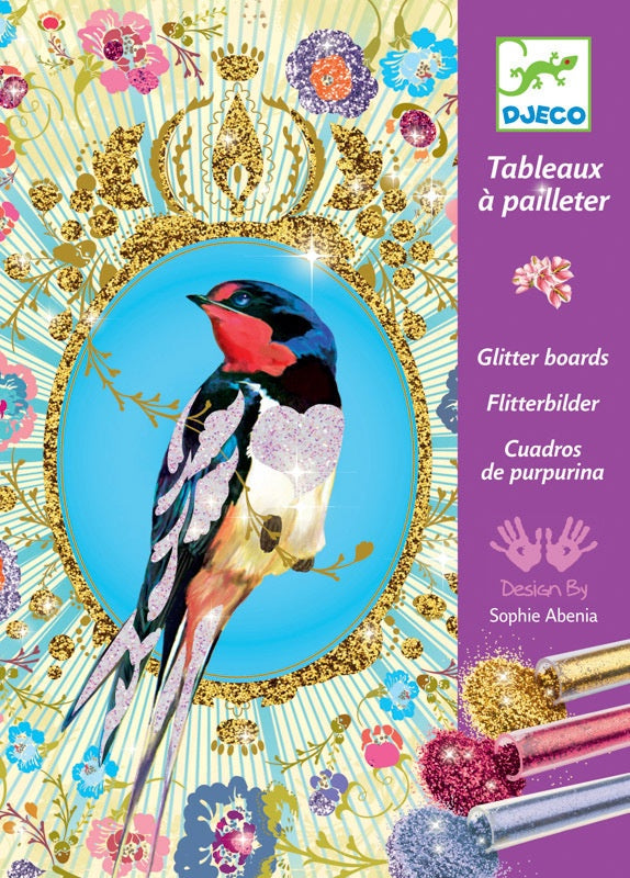 DJECO Art Kits - Coloured Sand - Dazzling Birds