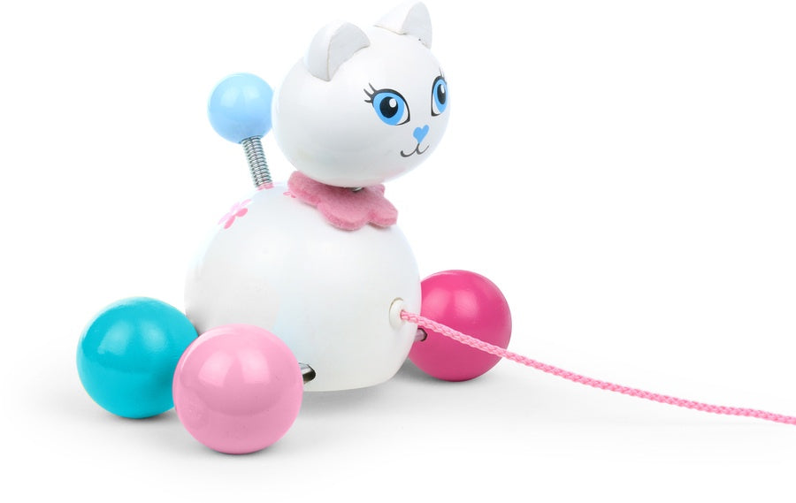 VILAC - Pull Toy - Cathy the Cat