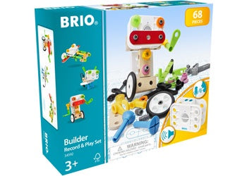 BRIO - Builder - Record Play Set - 67 Piece