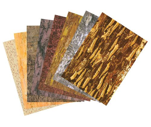 Printed Pattern Paper - Bark - A3 - 40 Pack