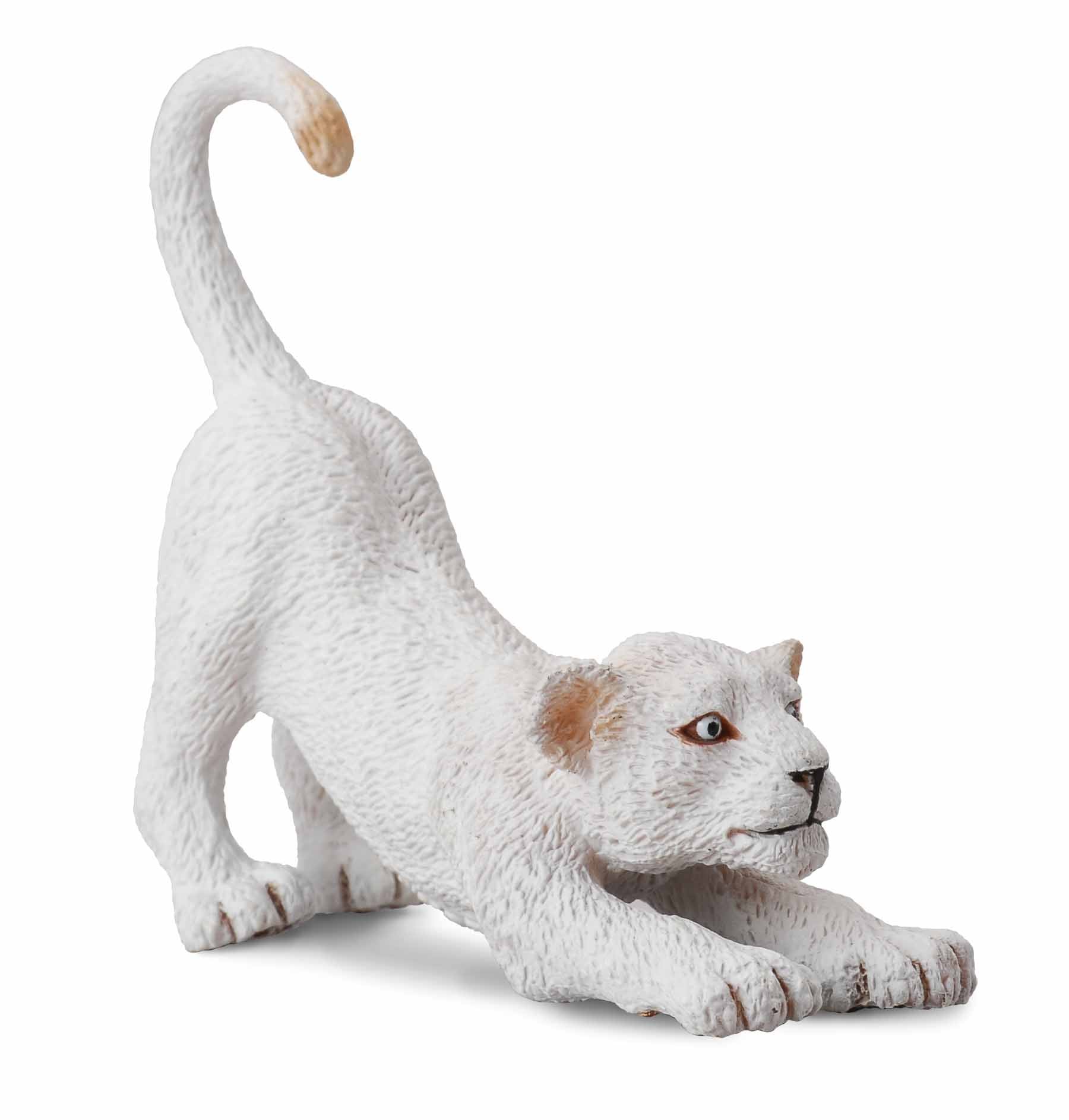 CollectA - Wildlife - Lion White Cub - Stretching