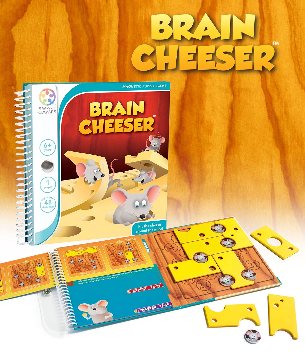 SMART GAMES - Magnetic Travel Game - Brain Cheeser