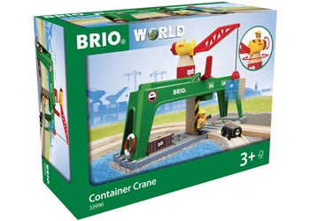 BRIO Crane - Container Crane 6 pieces - 33996
