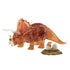 CRYSTAL PUZZLE 3D Triceratops - Brown -  61pc