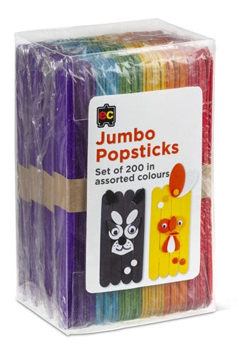 EC - Popsticks Coloured Packet 200