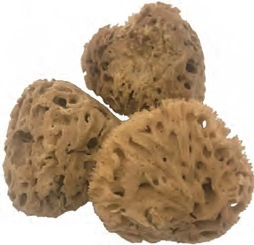 PAPOOSE Open Ended - Loose Parts - Natural Sponge "Wool" - 3 Piece
