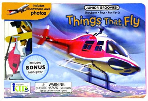 Junior Groovies- Things that Fly- Boardbook with Toys