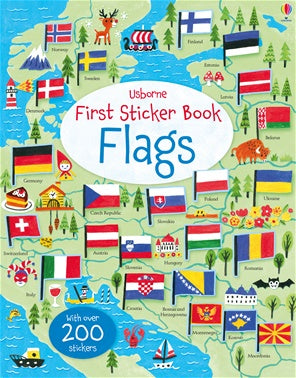 First Sticker Book -  Flags
