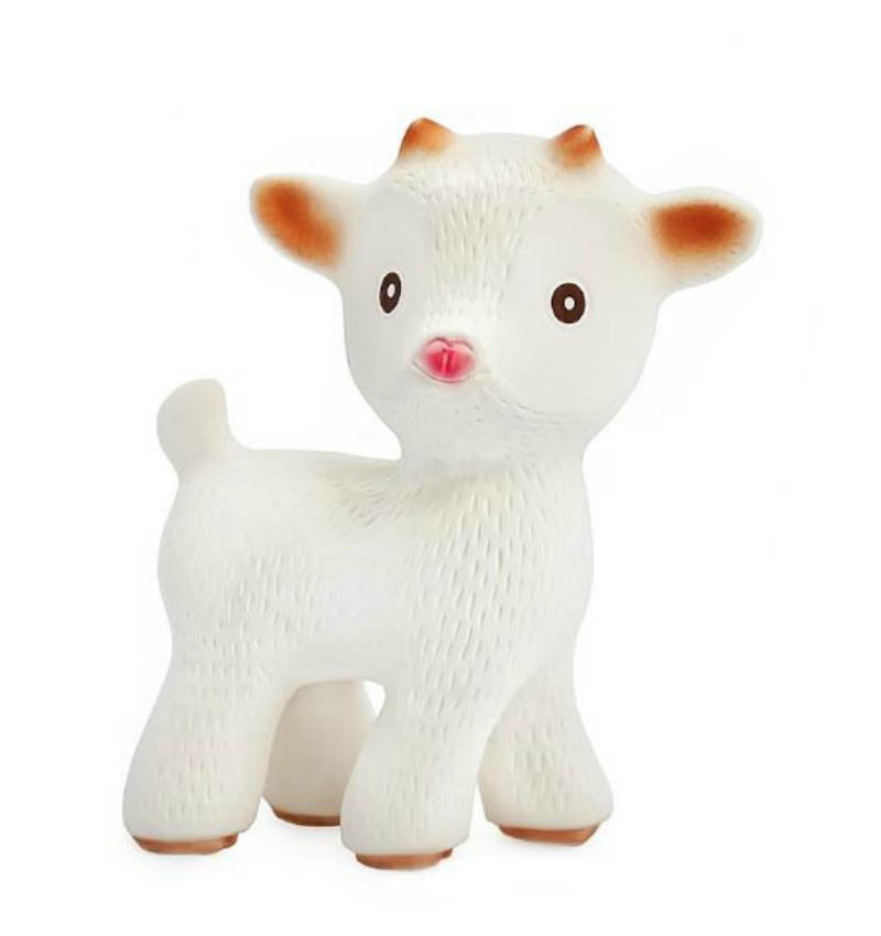 CaaOcho Sola the Goat -Natural Rubber Teething/Clutch Toy