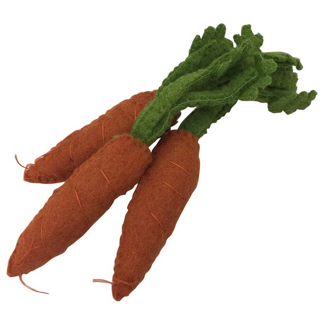 Papoose- Dutch Carrots- Felt- 3pieces