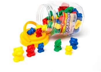 Learning Can Be Fun - Counting Bears Jar Of 48