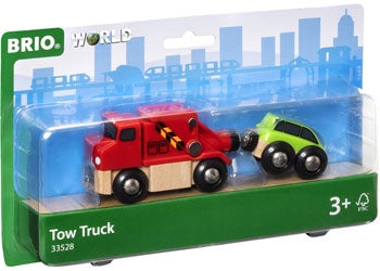 BRIO Vehicle - Tow Truck and Car - 33528