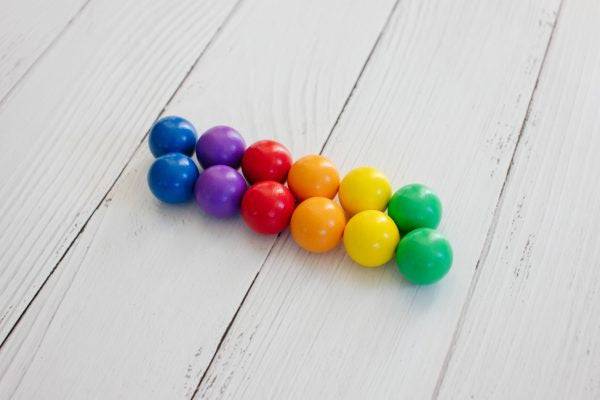 CONNETIX - 12 Pc Rainbow Replacement Ball Pack