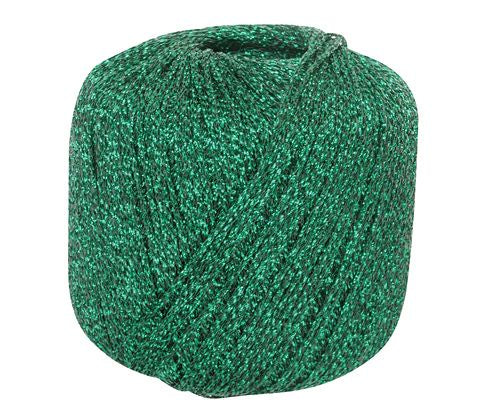 Metallic Yarn 20g Emerald