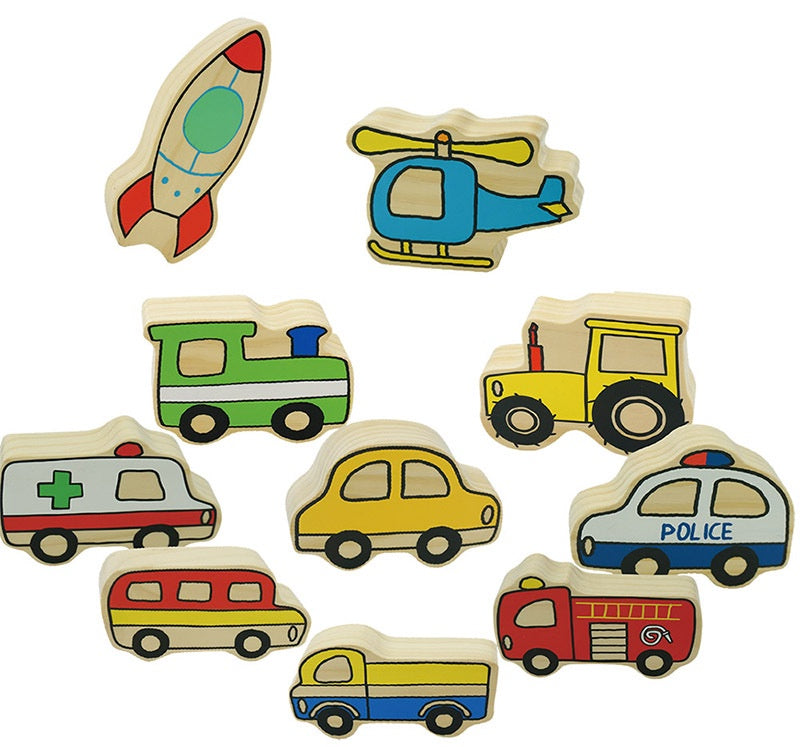 The Freckled Frog - Happy Architect - The Town Vehicles - 10 Piece
