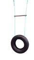 Outdoor Play Equipment - Vertical Tyre & Trapeze 2 point