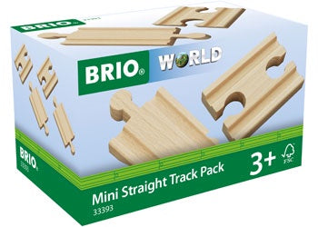 BRIO Tracks - Straight Mini - 4 Piece - 33393