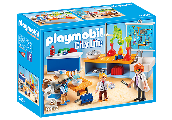 PLAYMOBIL City Life School - Chemistry Class - 9456