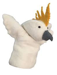 PAPOOSE Puppet Hand - Cockatoo