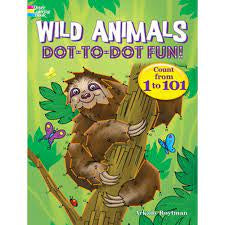 Wild Animals Dot-to-Dot Fun Count from 1 to 101!