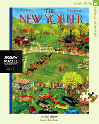 New York Puzzle Co. - Horse Show - 1000 pc