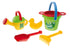 GOWI TOYS - Sand Bucket, Croc Bucket Frog Watering Can, Duck Sand- 6 Piece