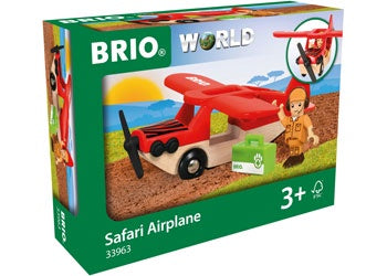 BRIO Vehicle - Safari Airplane - 3 pieces - 33963