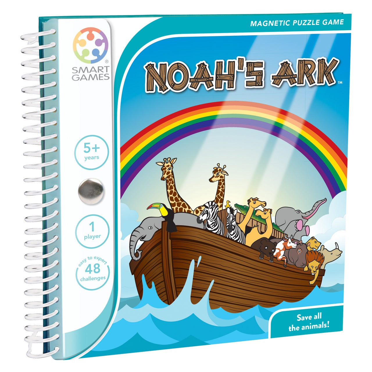 SMART GAMES - Magnetic Travel Game - Noah's Ark