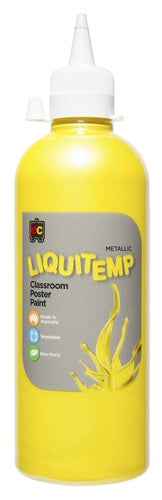 EC Liquitemp Metallic Paint - 500ml - Yellow