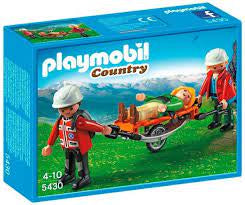 Playmobil Country Mountain rescuers with stretcher 5430