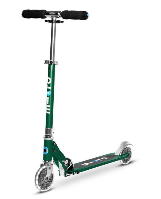 MICRO SCOOTER - Sprite LED  Light Up Scooter - Forest Green