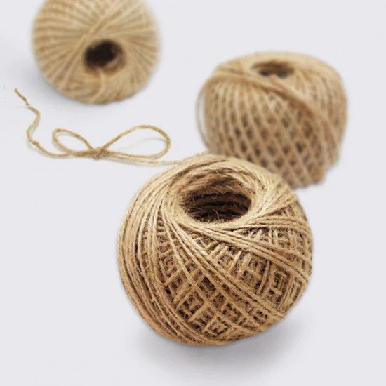 Twine - Natural Jute - 55m  - Pack of 12 Roll
