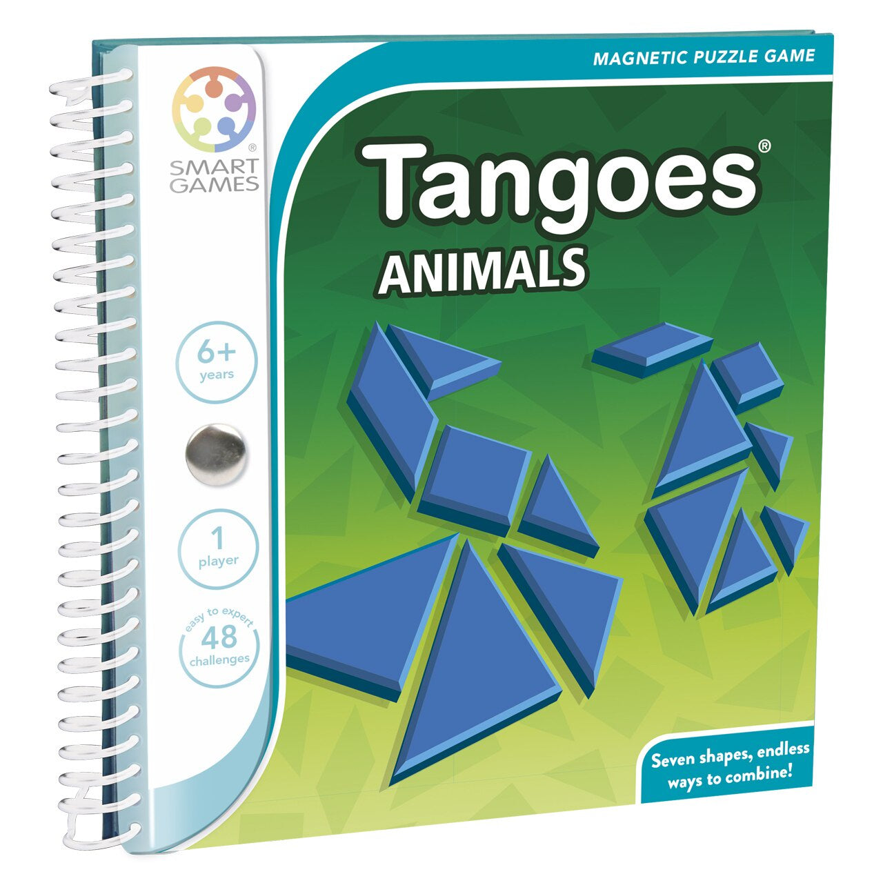 SMART GAMES - Magnetic Travel Game - Tangoes - Animal