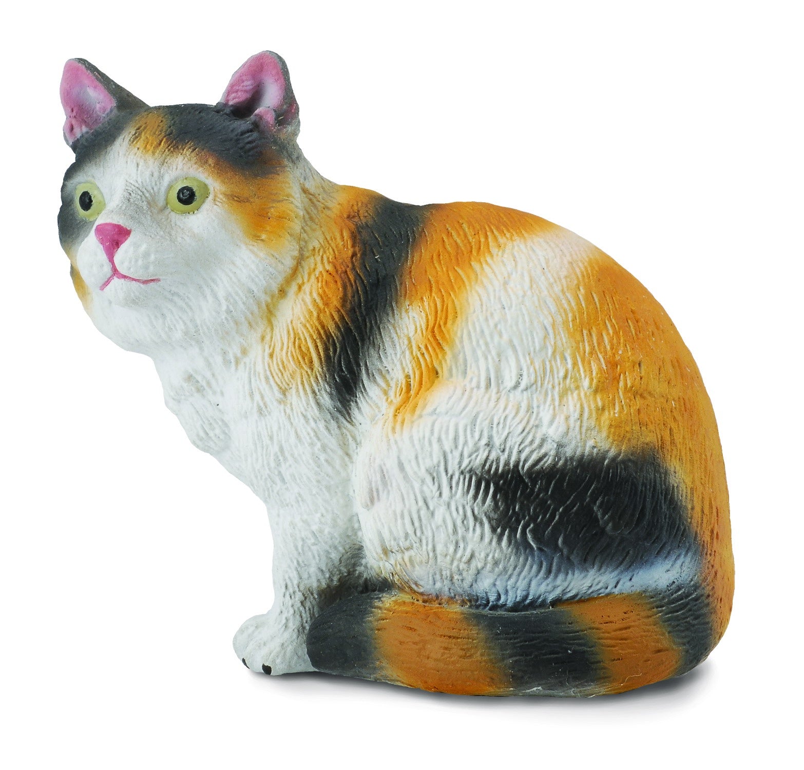 CollectA - Cat - 3-Colour House Cat - Sitting