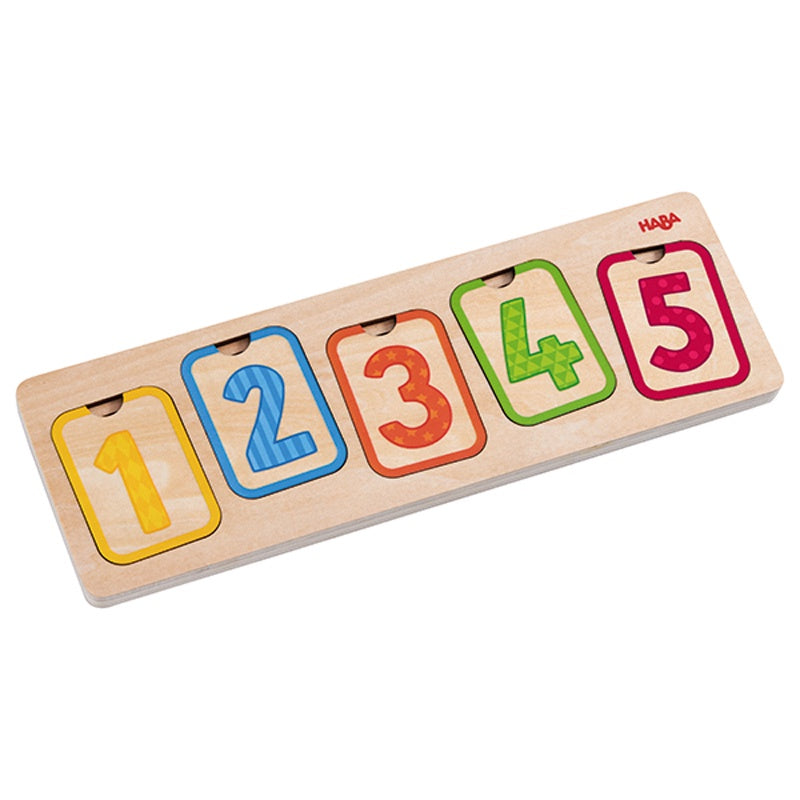 HABA - First numbers 3 layer puzzle - Wooden
