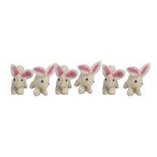 PAPOOSE -  Mini Bunnies -  Set of 6