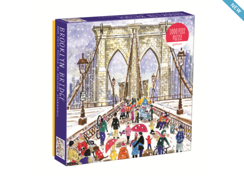 Galison Puzzle -Michael Storrings Brooklyn Bridge  - 1000 Piece