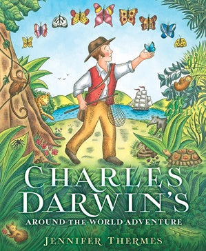 Charles Darwin's Around-the-World Adventure - Hardback Book