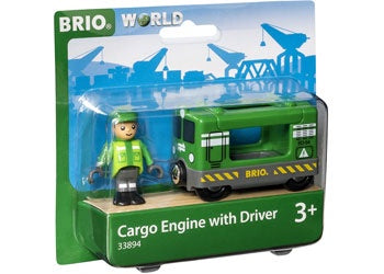 BRIO Vehicle - Cargo Engine with Driver - 33894