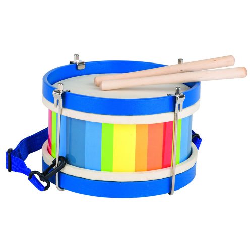 GOKI -  Drum - Blue Striped with Strap