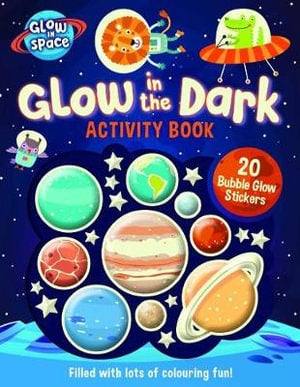 Glow in the Dark Activity Book with Bubble Glow Stickers