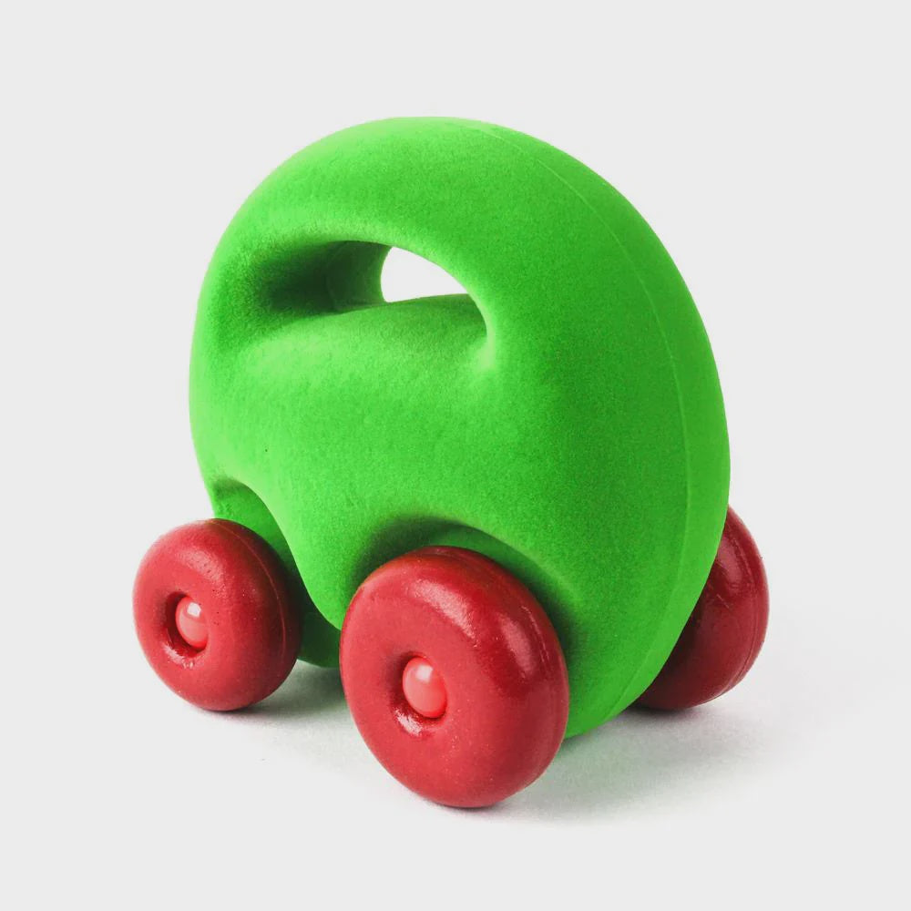 RUBBABU - Mascot Car - Green - Sensory