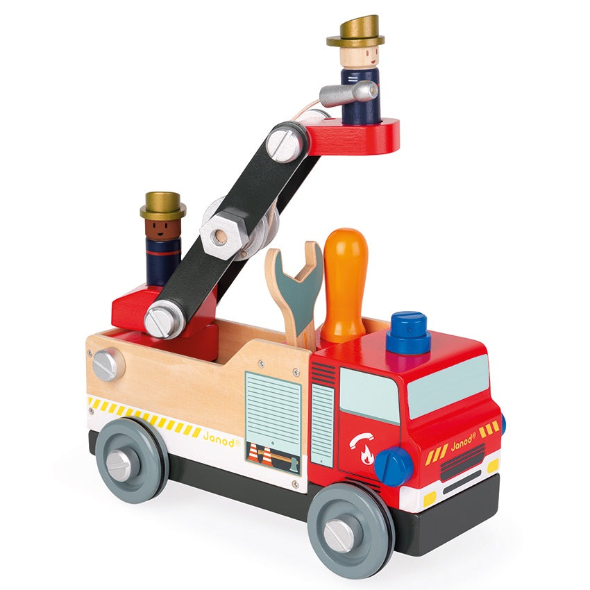 JANOD - Bricokids - DIY Fire Truck Wooden