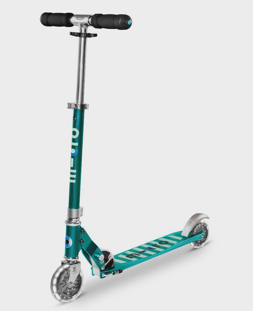 MICRO SCOOTER - Sprite LED Light Up Scooter - Sea Green