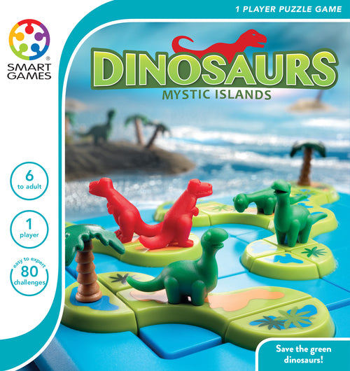 SMART GAMES - Dinosaurs - Mystic Islands - Single Player