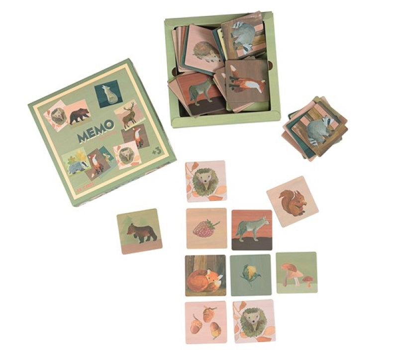 Memory Game - Memo Forest Animals - Card Game