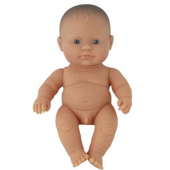 MINILAND Doll Caucasian Boy 21cm Undressed Anatomically Correct Baby Doll